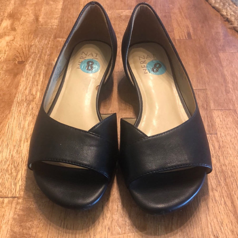 Naturalizer Size 8 Black Flats